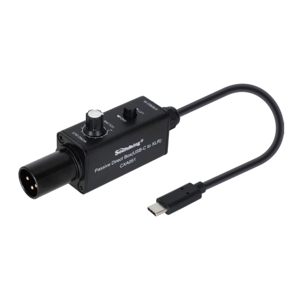 כבל ממיר USB-C - XLR
